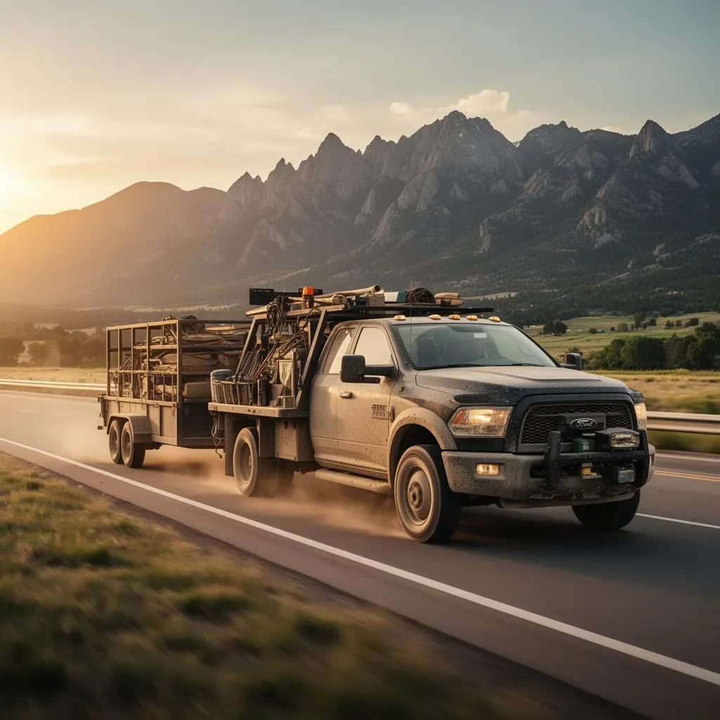 Diesel pickup repair at Legacy Automotive in Boulder, Colorado