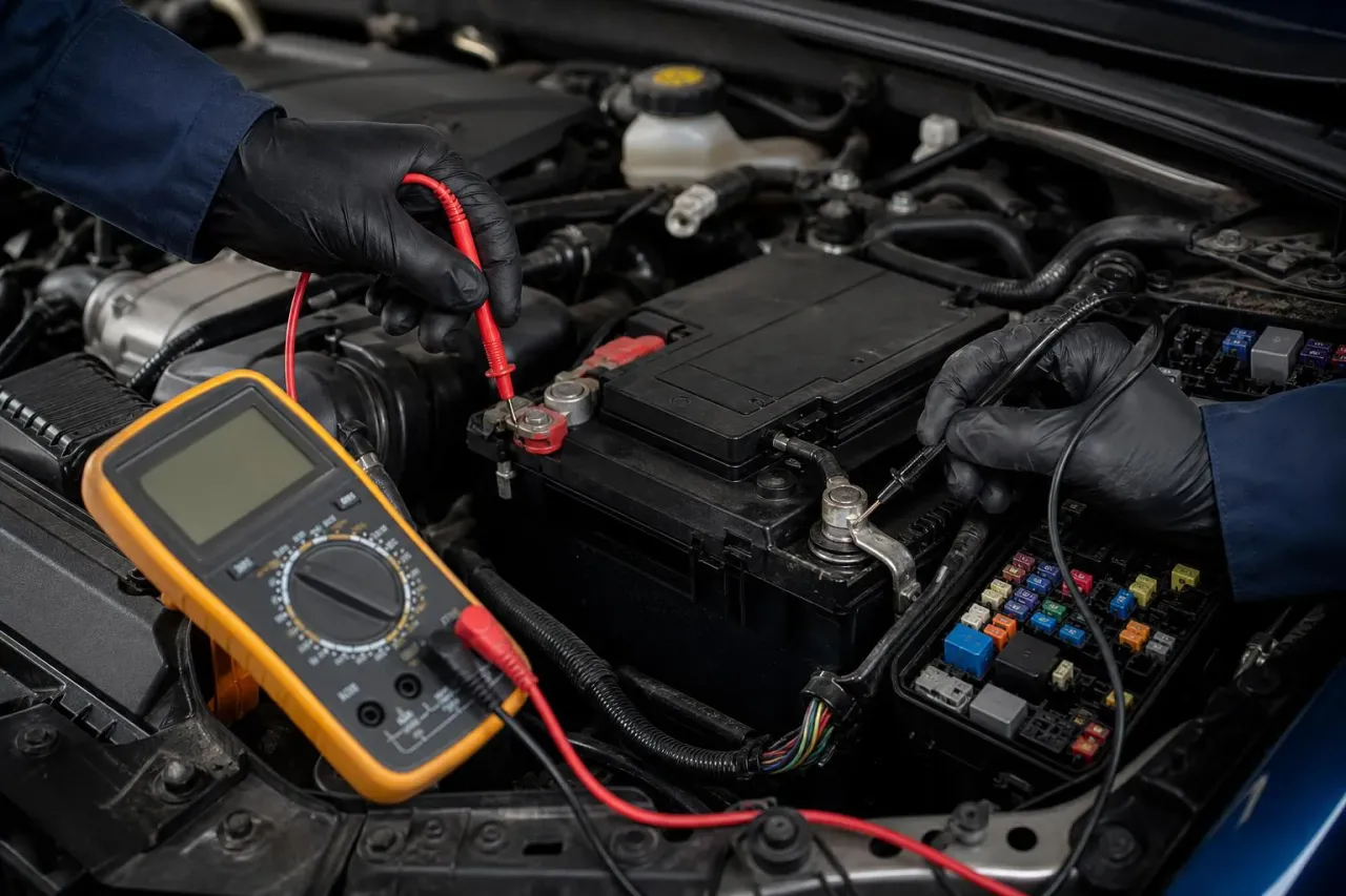 Auto electrical diagnostics at Legacy Automotive in Boulder, Colorado