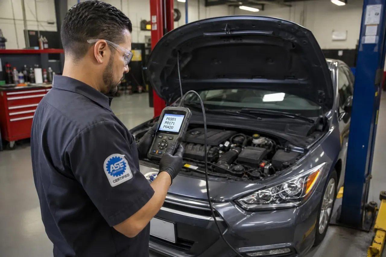 Engine diagnostics and repair at Legacy Automotive in Boulder, Colorado