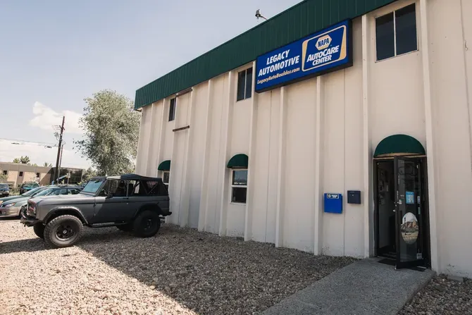 Legacy Automotive shop front
