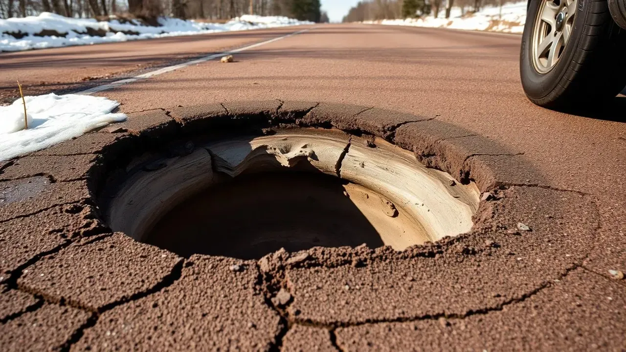 The Dangers of Potholes and How to Protect Your Car This Spring